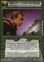 Dredd's Comportment